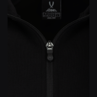 Худи на молнии JÖGEL ESSENTIAL Athlete Hooded FZ Jacket, черный - Худи на молнии JÖGEL ESSENTIAL Athlete Hooded FZ Jacket, черный