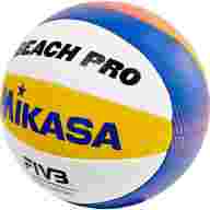 Мяч вол. пляжн. MIKASA BV550C, р.5, FIVB Approved, синт.кожа, маш.сшивка, бело-син-жел - Мяч вол. пляжн. MIKASA BV550C, р.5, FIVB Approved, синт.кожа, маш.сшивка, бело-син-жел