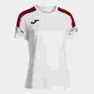 Футболка JOMA CAMISETA MANGA CORTA CHAMPIONSHIP VIII BLANCO ROJO - Футболка JOMA CAMISETA MANGA CORTA CHAMPIONSHIP VIII BLANCO ROJO