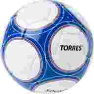 Мяч футб. TORRES Sound, F30255, р.5, со звук.панелями, 32 п,гл.PU,4 слоя, руч. сш, бело-син-чер - Мяч футб. TORRES Sound, F30255, р.5, со звук.панелями, 32 п,гл.PU,4 слоя, руч. сш, бело-син-чер