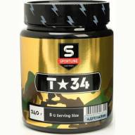 Предтренировочный комплекс SportLine Nutrition T-34, адреналин, спортивное питание, 240 г - Предтренировочный комплекс SportLine Nutrition T-34, адреналин, спортивное питание, 240 г