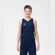 Майка баскетбольная Camp Basic, темно-синий, детский - downloaded from prime-sport.ru
