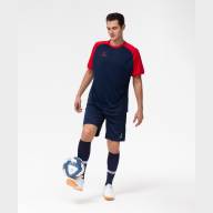 Футболка игровая JOGEL CAMP Reglan Jersey, темно-синий/красный - downloaded from prime-sport.ru