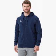 Худи на молнии JÖGEL ESSENTIAL Cotton Zip Hoodie, темно-синий - Худи на молнии JÖGEL ESSENTIAL Cotton Zip Hoodie, темно-синий