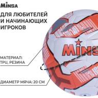 Мяч футбольный MINSA, TPU, машинная сшивка, 32 панели, р. 5 - Мяч футбольный MINSA, TPU, машинная сшивка, 32 панели, р. 5