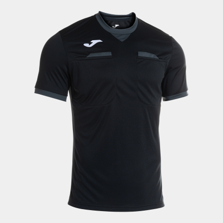 Футболка судейская JOMA CAMISETA MANGA CORTA REFEREE NEGRO ANTRACITA