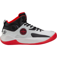 БЕЗ УПАКОВКИ Кроссовки баскетбольные JOGEL Launch MID, White/black/red - БЕЗ УПАКОВКИ Кроссовки баскетбольные JOGEL Launch MID, White/black/red