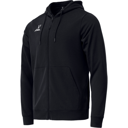 Худи на молнии JÖGEL ESSENTIAL Cotton Zip Hoodie, черный