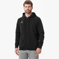 Худи на молнии JÖGEL ESSENTIAL Cotton Zip Hoodie, черный - Худи на молнии JÖGEL ESSENTIAL Cotton Zip Hoodie, черный