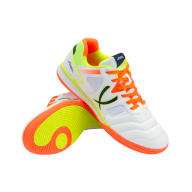 Бутсы зальные JOGEL Tornado 2.0 White/orange - downloaded from prime-sport.ru