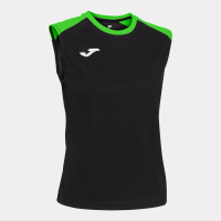 Майка JOMA CAMISETA TIRANTES ECO CHAMPIONSHIP NEGRO VERDE FLUOR