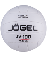 Мяч волейбольный JOGEL JV-100, белый