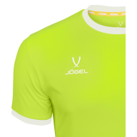 Футболка игровая JOGEL CAMP Origin Jersey, желтый неон, детский - downloaded from prime-sport.ru