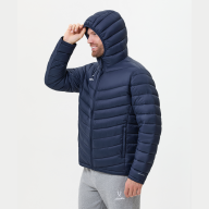 Куртка утепленная JOGEL ESSENTIAL PerFormPROOF Light Padded Jacket, темно-синий - downloaded from prime-sport.ru
