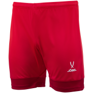 Шорты игровые DIVISION PerFormDRY Union Shorts, красный/ темно-красный/белый, детский - downloaded from prime-sport.ru