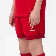Шорты игровые DIVISION PerFormDRY Union Shorts, красный/ темно-красный/белый, детский - downloaded from prime-sport.ru