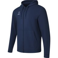 Флисовое худи на молнии JÖGEL ESSENTIAL Cotton Fleece FZ Hoodie, темно-синий - Флисовое худи на молнии JÖGEL ESSENTIAL Cotton Fleece FZ Hoodie, темно-синий