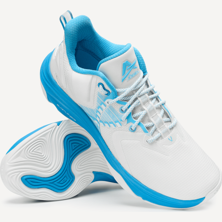 Кроссовки баскетбольные JOGEL A1, белый/голубой