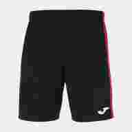 Шорты игровые Joma  ACADEMY III Черный-красный - Шорты игровые Joma  ACADEMY III Черный-красный