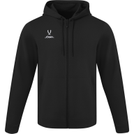 Флисовое худи на молнии JÖGEL ESSENTIAL Cotton Fleece FZ Hoodie, черный - Флисовое худи на молнии JÖGEL ESSENTIAL Cotton Fleece FZ Hoodie, черный