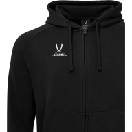 Худи JOGEL ESSENTIAL Club reglan Cotton Zip Hoodie 99, черный - Худи JOGEL ESSENTIAL Club reglan Cotton Zip Hoodie 99, черный