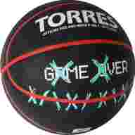 Мяч баскетбольный TORRES Game Over B02217, размер 7 - Мяч баскетбольный TORRES Game Over B02217, размер 7