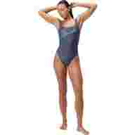 Купальник SPEEDO Logo Square Back Swimsuit, 8-00521216038, р.30 (рос.42), cеро-бирюзовый - Купальник SPEEDO Logo Square Back Swimsuit, 8-00521216038, р.30 (рос.42), cеро-бирюзовый