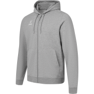 Флисовое худи на молнии JÖGEL ESSENTIAL Cotton Fleece FZ Hoodie, серый меланж, детский - Флисовое худи на молнии JÖGEL ESSENTIAL Cotton Fleece FZ Hoodie, серый меланж, детский