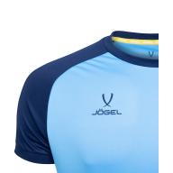 Футболка игровая JOGEL CAMP Reglan Jersey, синий/темно-синий, детский - downloaded from prime-sport.ru