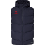 Жилет с капюшоном утепленный JÖGEL ESSENTIAL PerFormPROOF Padded Hooded Vest, темно-синий - Жилет с капюшоном утепленный JÖGEL ESSENTIAL PerFormPROOF Padded Hooded Vest, темно-синий