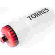 Бутылка для воды TORRES, SS1027, 550 мл, прозрачная, красно-черная крышка - Бутылка для воды TORRES, SS1027, 550 мл, прозрачная, красно-черная крышка