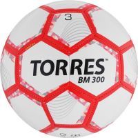 Мяч футбольный TORRES BM 300, TPU, машинная сшивка, 28 панелей, р. 3
