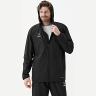 Куртка ветрозащитная JÖGEL DIVISION PerFormPROOF Shower Jacket, черный - Куртка ветрозащитная JÖGEL DIVISION PerFormPROOF Shower Jacket, черный