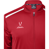 Олимпийка JÖGEL DIVISION PerFormDRY Pre-match Knit Jacket, красный - Олимпийка JÖGEL DIVISION PerFormDRY Pre-match Knit Jacket, красный