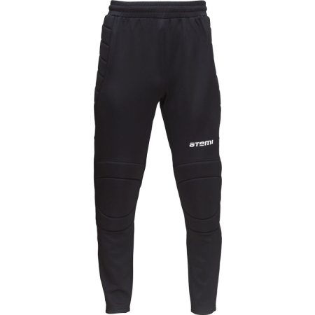 Брюки вратарские ATEMI, цв.черный, арт. AGKP-001SS23-BLK (XS)