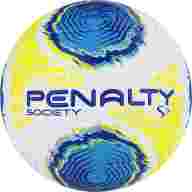 Мяч футбольный PENALTY BOLA SOCIETY S11 R2 XXII 5213261090-U, размер 5, бело-жёлто-голубой - Мяч футбольный PENALTY BOLA SOCIETY S11 R2 XXII 5213261090-U, размер 5, бело-жёлто-голубой