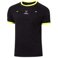 Футболка судейская JOGEL Referee tee, черный - downloaded from prime-sport.ru