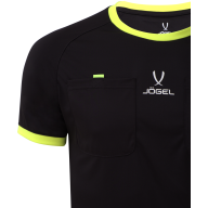 Футболка судейская JOGEL Referee tee, черный - downloaded from prime-sport.ru