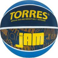 Мяч баскетбольный TORRES Jam, B02047, размер 7 - Мяч баскетбольный TORRES Jam, B02047, размер 7
