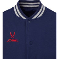 Бомбер JÖGEL ESSENTIAL Fleece Bomber, темно-синий/серый меланж - Бомбер JÖGEL ESSENTIAL Fleece Bomber, темно-синий/серый меланж