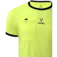 Футболка судейская JOGEL Referee tee, желтый - downloaded from prime-sport.ru