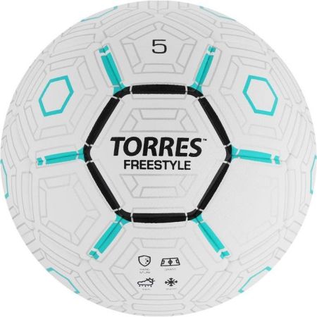 Мяч футбольный TORRES Freestyle, PU, термосшивка, 32 панели, р. 5