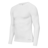 Футболка компрессионная с длинным рукавом JOGEL PerFormDRY Baselayer LS Tee, белый - downloaded from prime-sport.ru