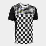 Игровая футболка JOMA FLAG III NEGRO BLANCO - Игровая футболка JOMA FLAG III NEGRO BLANCO
