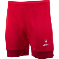 Шорты игровые JÖGEL DIVISION PerFormDRY Union Shorts, красный/темно-красный/белый