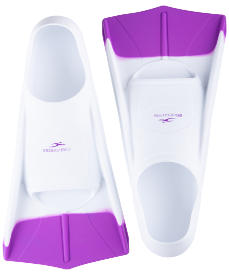Ласты тренировочные Pooljet White/Purple, XS