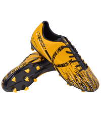 Бутсы футбольные JOGEL Rapido FG Yellow/black, детский