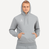 Худи JÖGEL ESSENTIAL Cotton Hoodie, серый меланж - Худи JÖGEL ESSENTIAL Cotton Hoodie, серый меланж