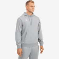 Худи JÖGEL ESSENTIAL Cotton Hoodie, серый меланж - Худи JÖGEL ESSENTIAL Cotton Hoodie, серый меланж