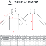 Куртка ветрозащитная JÖGEL CAMP Rain Jacket, красный, детский - Куртка ветрозащитная JÖGEL CAMP Rain Jacket, красный, детский